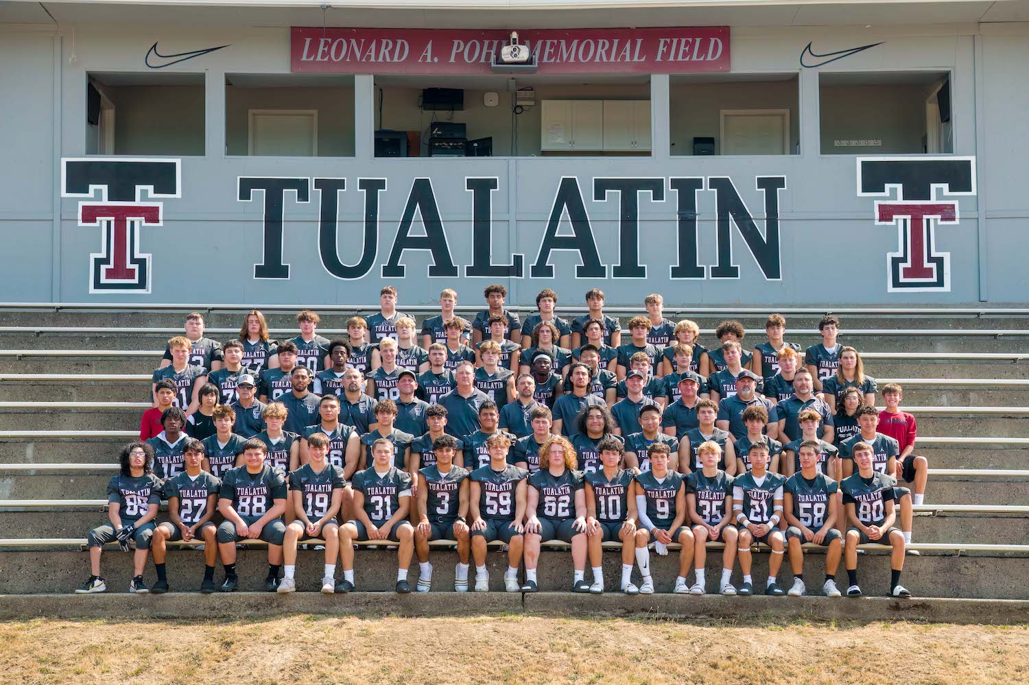 Rosters Tualatin HS Football
